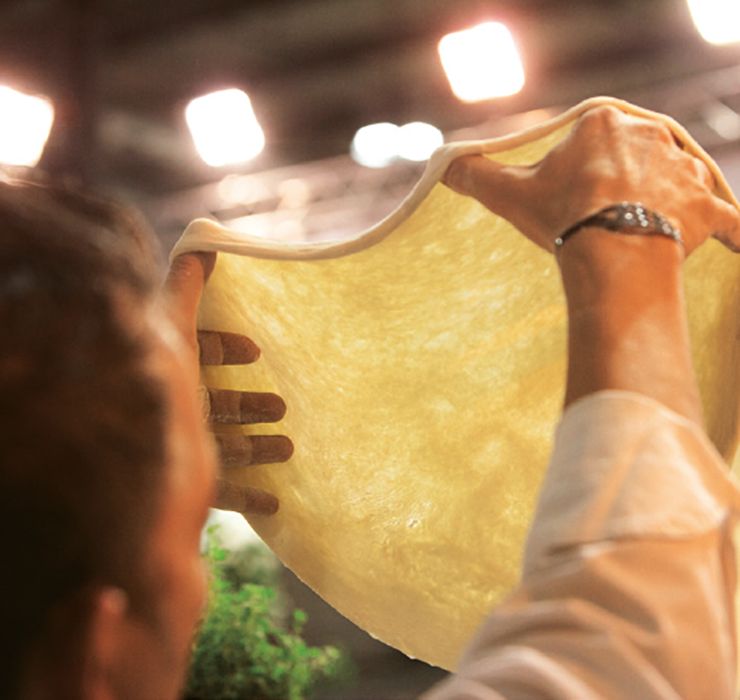 Morello forni - meuble réfrigéré 2 portes et 5 tiroirs avec pizzarella intégrée_3