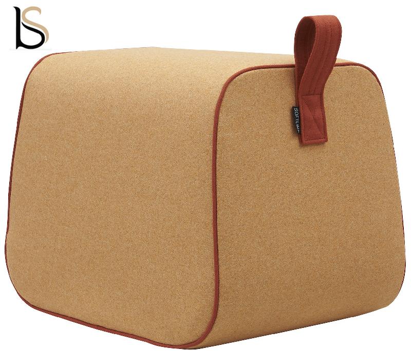 Pouf NECTOR - Softline - Feld Jaune_3