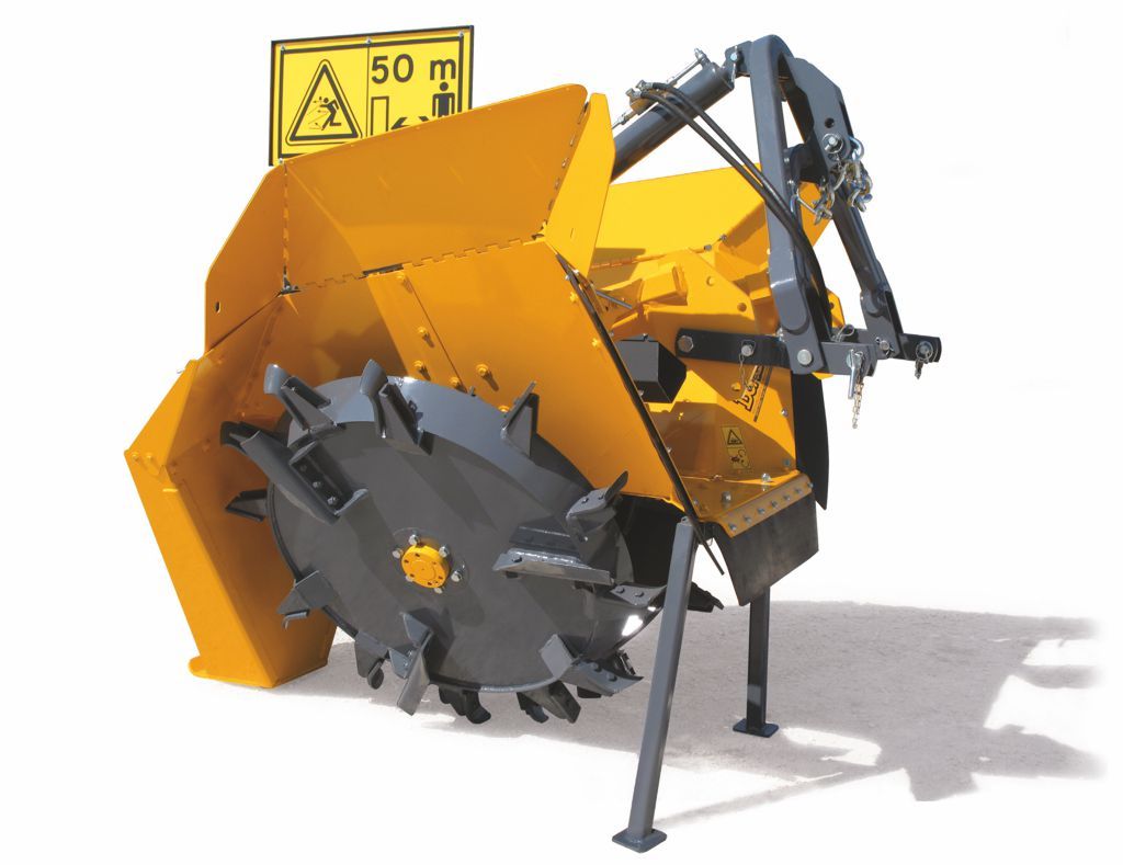 Cureuses de fossés et rigoleuses biroue spéciales - dondi - vitesse d’avancement jusqu’à 1.2 km/h_3