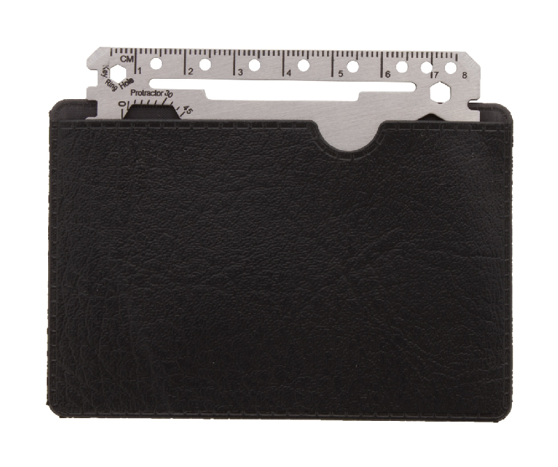 Outil multifonctions en acier inoxydable - Forme carte de crédit - 20 fonctions_3