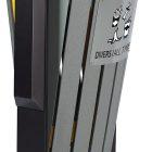 Corbeille ARKEA ETIK 2 x 60L Gris / Jaune - Fabrication française_3