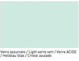 Bureau X time Stop avec convivialité en verre - Quadrifoglio. - 219, Noyer canaletto, Droite_3