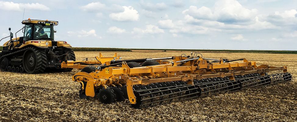 Disc-o-mulch 10-12m - déchaumeur à disques - agrisem - hauteur sous châssis ≈ 60 cm_3