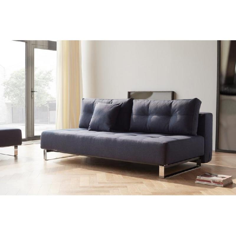 Canapé-lit design Supremax Deluxe Excess Lounger - Convertible 155x200 cm - Mixed Dance Blue - Innovation Living_3