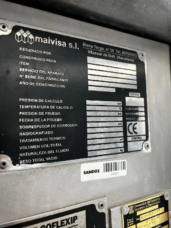 Reservoir fer maivisa 1000 litres d'occasion - référence : c9983_3