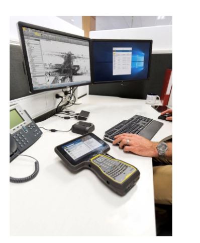 Contrôleur pour tâches de cartographie et de numérisation sur le terrain - trimble tsc7_3