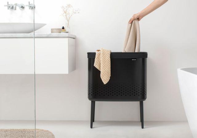 Corbeille à linge Brabantia Bo -60 litres - Matt Black UGS200526 EAN8710755200526_3