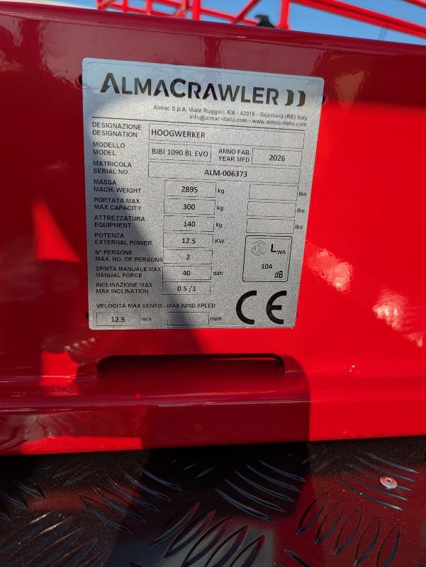 Nacelle ciseaux ALMACRAWLER bibi1090-bl evo occasion_3