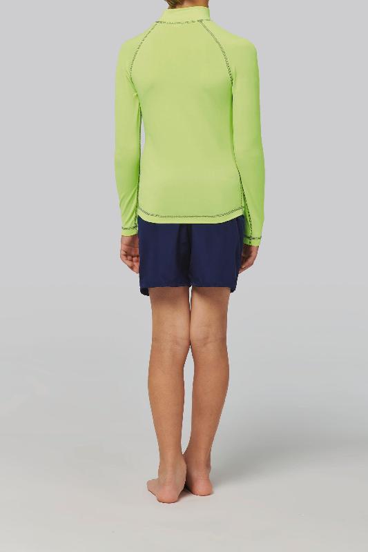 T-shirt technique à manches longues enfant - Protection UV50+ - Réf : PA4018 - Marque PROACT_3