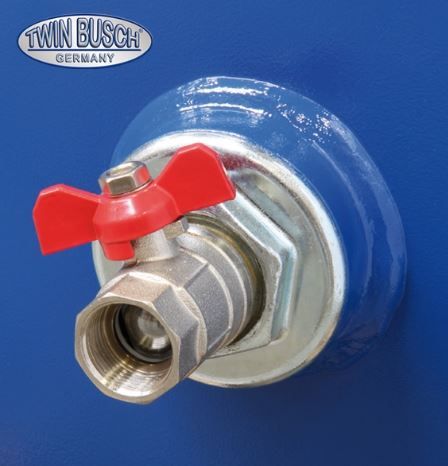 Système de compression d'air Twin Busch avec faible niveau sonore de 72 dB