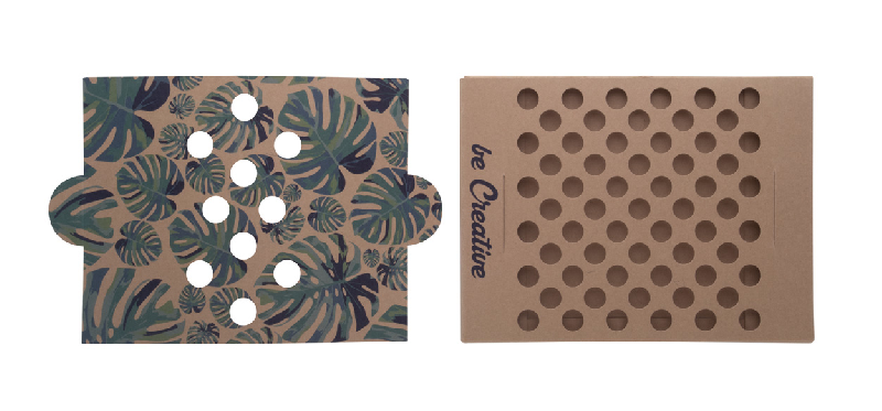 Porte-stylo en papier kraft sur mesure - impression quadri incluse - minimum 100 pièces_3