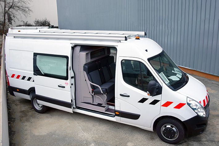 Galerie de toit en aluminium pour véhicule utilitaire_3