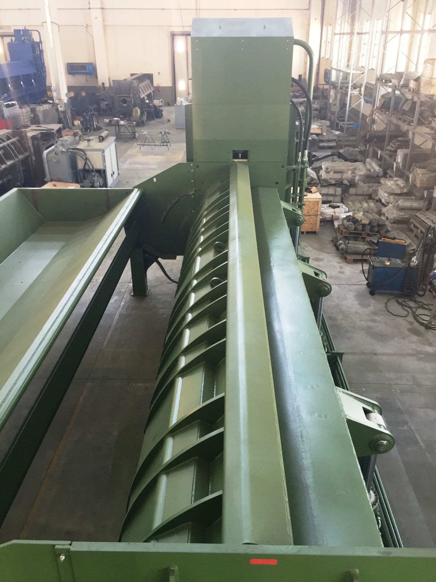 Machine robuste Idromec avec caisson en acier anti-usure et longue durée de vie