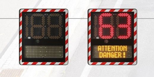 Radar pédagogique d'entrée de ville, programmation avec clé USB, ou via Bluetooth_3