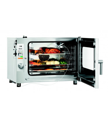 Four mixte à vapeur professionnel puissant, avec 99 programmes de cuisson - silversteam p-5111d réf. 117761 bartscher_3