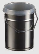 Seau métallique en fer blanc - capacités de 2.5 L à 25 L - homologué RID-ADR_3