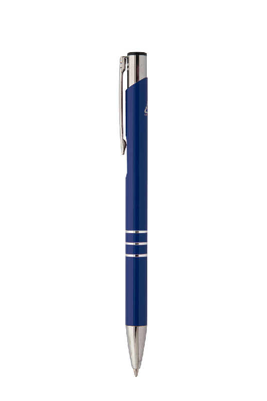 Stylo en aluminium recyclé - encre bleue - couleur bleue - 7g_3