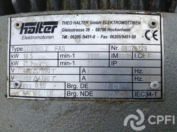 Pompe Fristam - Mélangeur FSPE 3532 D - 18.5 kW, 2935 t/min_3