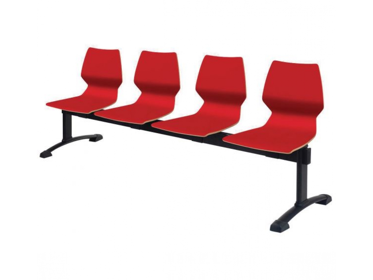 Sièges sur poutre ergonomiques en bois design - FUSIO - matériaux durables et options personnalisables_3