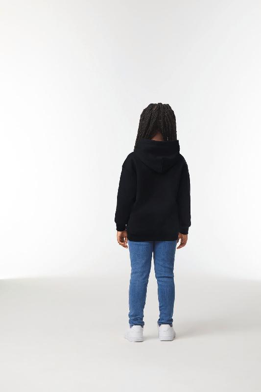 Sweat-shirt enfant à capuche Heavy Blend - Réf: GI18500B - Gildan - 50% coton / 50% polyester_3