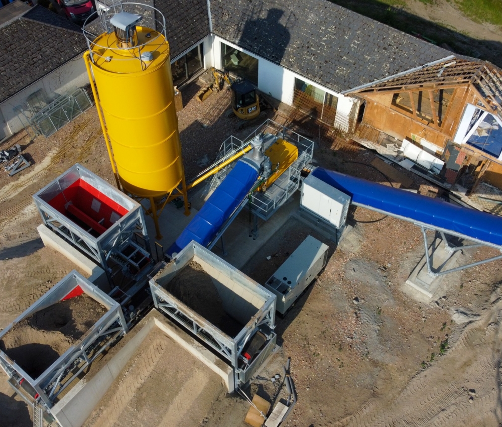 Centrale à béton continue pour grandes productions - Jusqu'à 900 t/h - Arcen_3