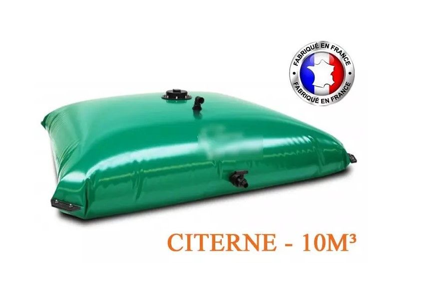 Citerne souple récupération eau de pluie - Neatfx - 10 m³ - Tissage polyester haute résistance avec enduction PVC_0