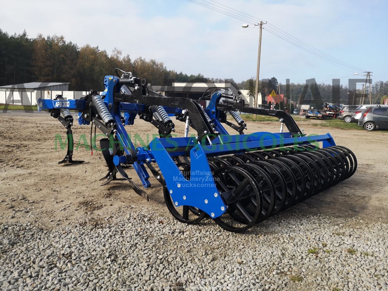 Déchaumeur à dents Landstal APB 300 - largeur de travail 3 mètres - neuf_3