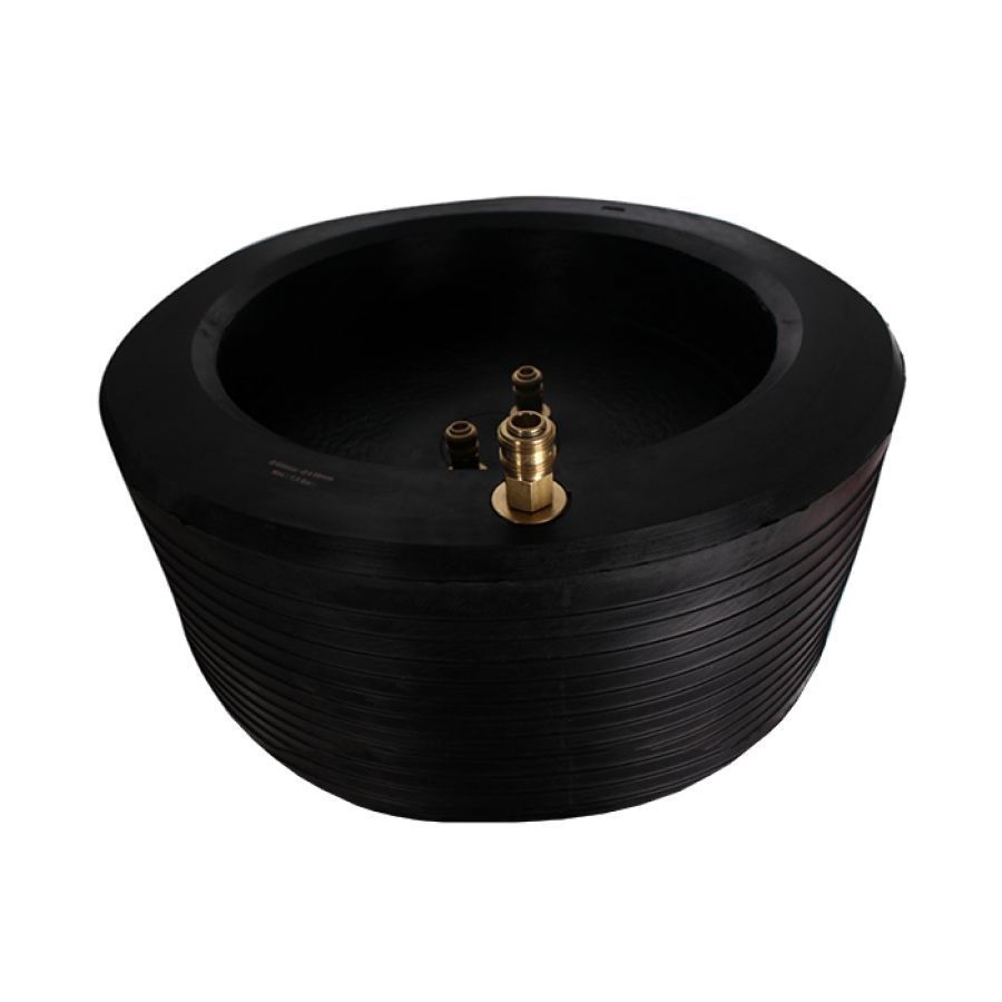 Obturateur de canalisation toutes tailles - caoutchouc NR-SBR renforcé Kevlar - avec ou sans passage_3