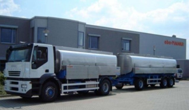 Citerne remorque 16000L pour collecte de lait