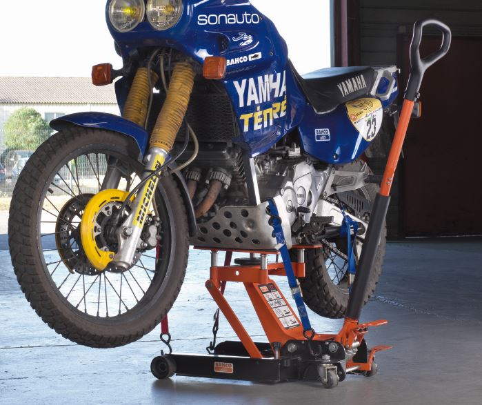Cric multiusage 1T - BH1M1000 - levage voitures, motos, quads - système à double piston_3