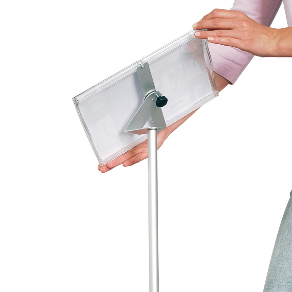 Porte-affiche a5 sur pied télescopique - réf.216407_3