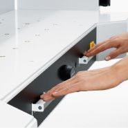 7260 LT - Massicot professionnel IDEAL avec presse hydraulique, longueur de coupe 720 mm_3