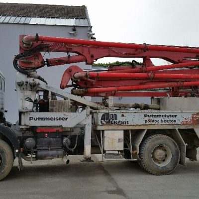 Mercedes-Benz 2024 4x2 - Pompe à béton Putzmeister 27m - Occasion 1996 - 240CV_3