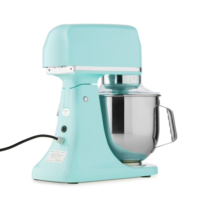 Mixer planétaire - 7 L - jusqu'à 2 kg de pâte - bleu | Maxima - 09300152_3