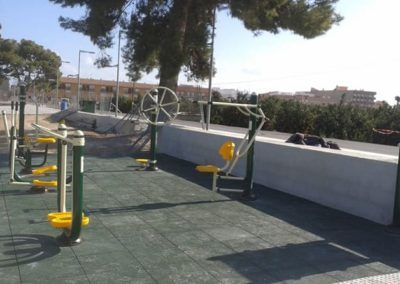 Parcours de santé - pack de promotion 4D - sports urbains - dimensions : 135 cm x 50 cm x 135 cm - Dubpack 4D_3