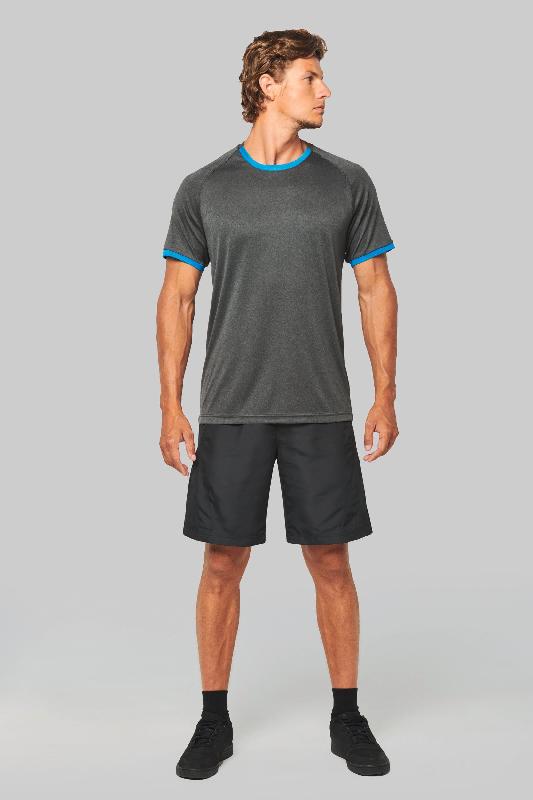 T-shirt performance unisexe PROACT - Réf: PA406 - 100% polyester interlock, ultra résistant, léger et respirant - Manches raglan_3