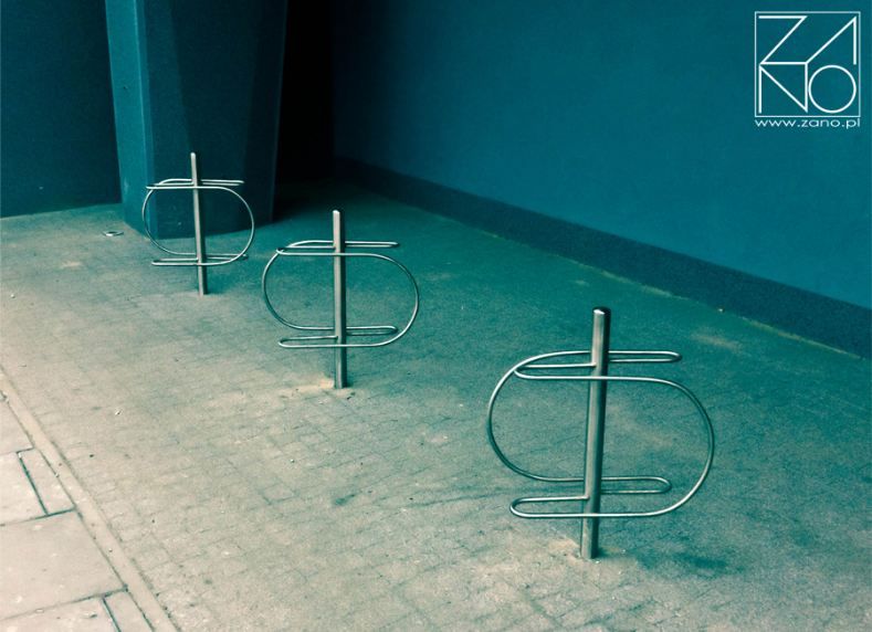 05.022 Arceau urbain spiral - Zano - en acier inoxydable ou noir - hauteur 75 cm - design unique_3