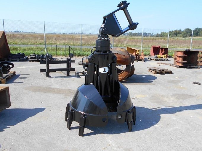 Benne de terrassement ronde pour grues