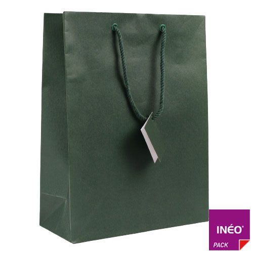 Sacs kraft luxe Inéo Pack – sacs personnalisables avec poignées torsadées ou ruban, résistants et élégants_3