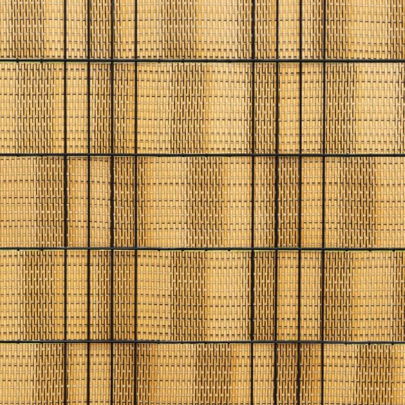 Vidaxl paravents de balcon 10 pcs marron clair 255x19cm résine tressée 156317_3