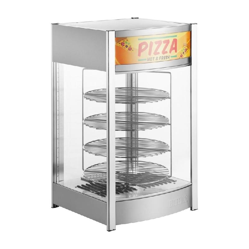 Vitrine chauffante rotative pour pizzas 4 niveaux - Buffalo - JB188_3