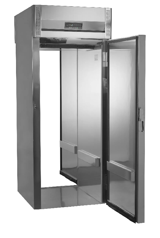Armoire froid positif à chariot RTC880X1 L880mm 55338 TEFCOLD_3