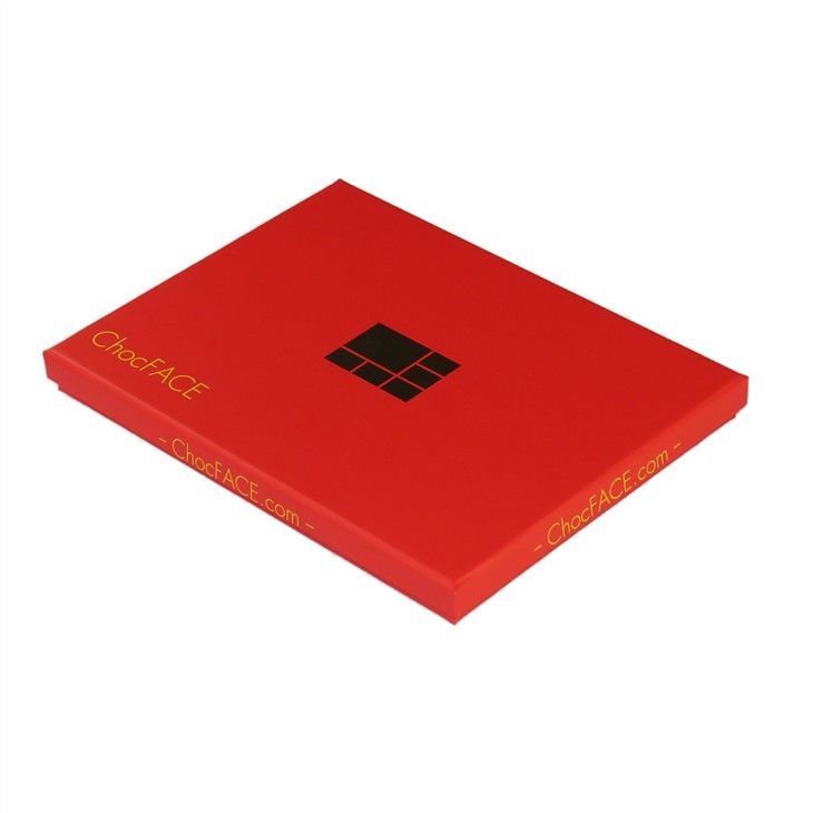 Boîte-cadeau rigide de chocolat noir - Impression personnalisée avec logo doré - AM Packaging Company Limited - 150x100x15 mm_3