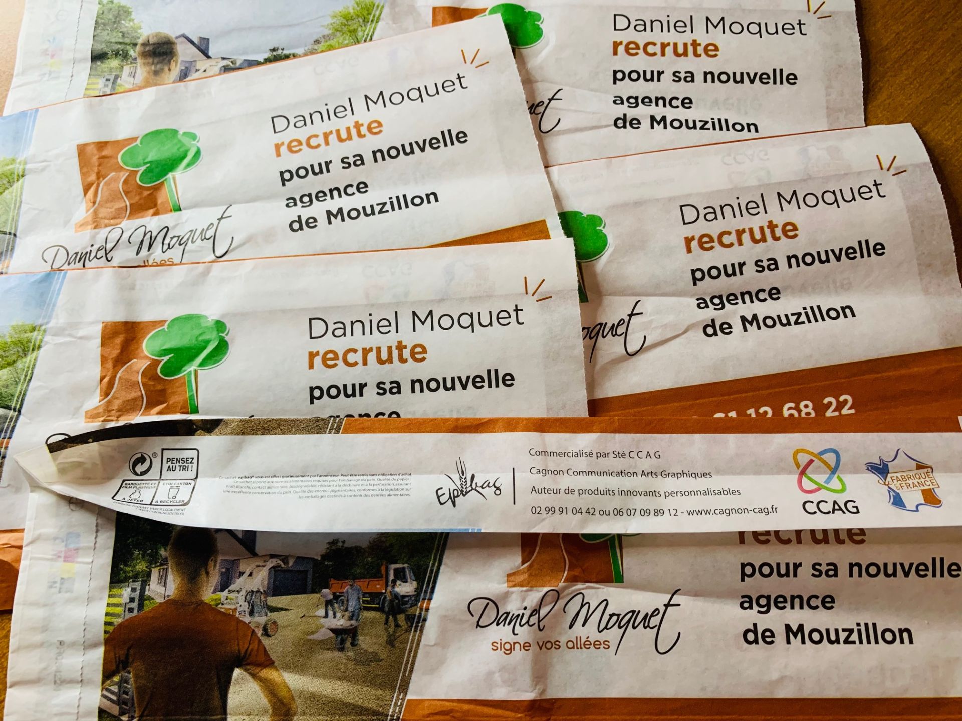 Sac à pains publicitaire - Thèmes des 4 saisons - Idéal pour vos messages et opérations publicitaires_3