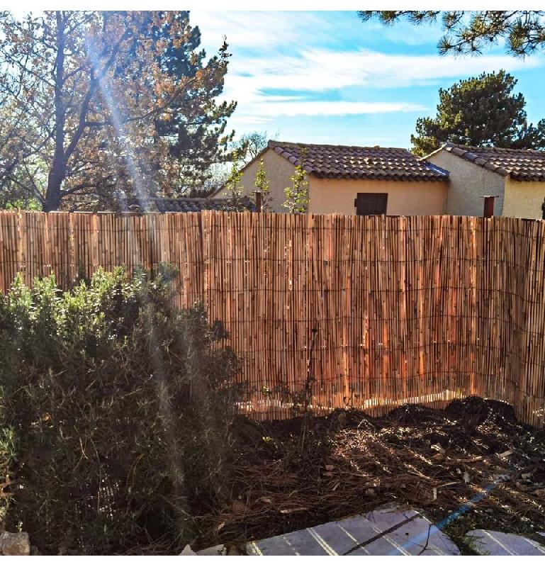 Canisse roseau fondu - Can150 - occultation naturelle 80% - rouleau 5m_3