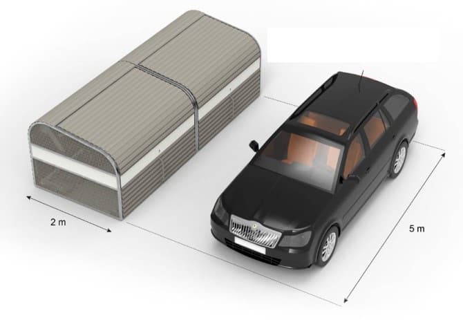 Consigne vélo collective compacte et personnalisable - VelMalle - 6 vélos avec supports adaptés et fermeture par clés_3