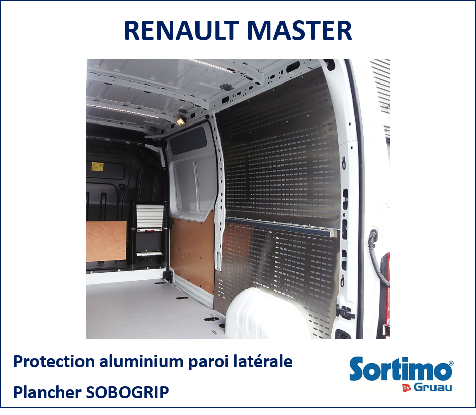Aménagement sécurisé pour Renault Master