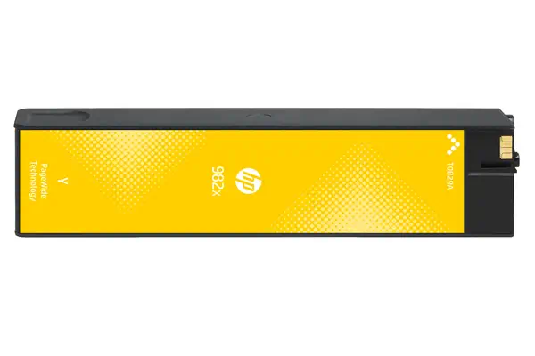 Cartouche dencre jaune PageWide HP 982X grande capacité authentique_3