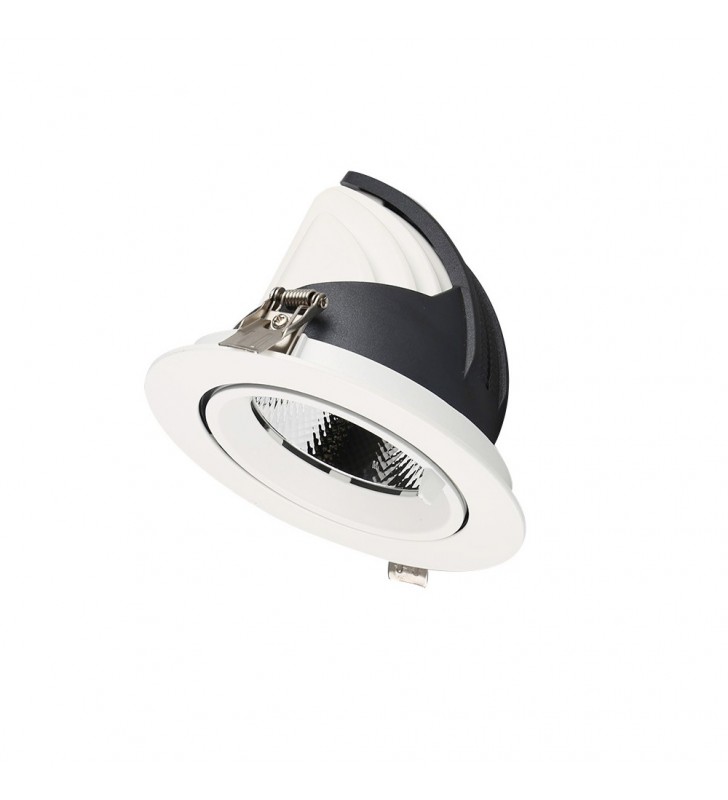 Downlight LED encastrable sur mesure 25W - 24º - 3000K/4000K/6000K - réf ESCARO25W - inclinaison fonctionnelle et lumière personnalisée_3