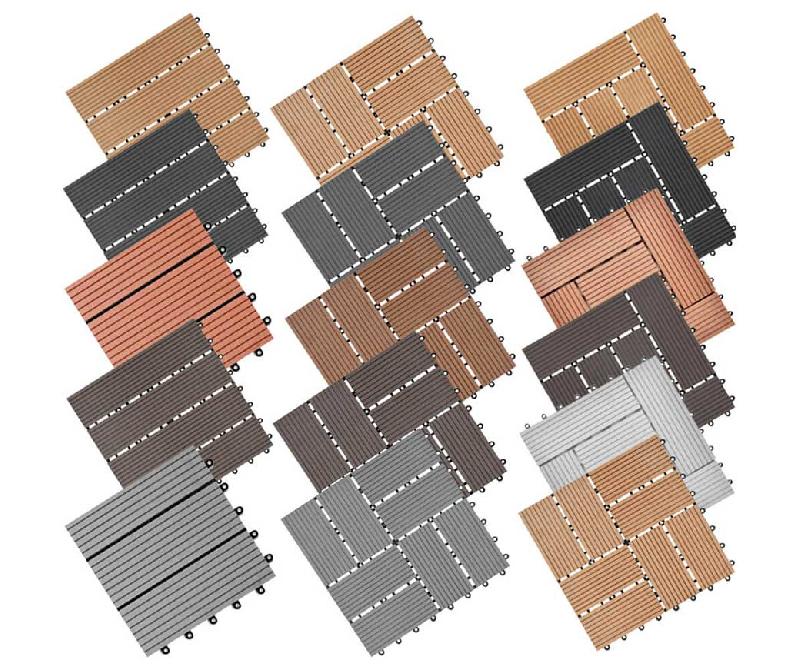 Terrasses en WPC DIY - Revêtement de sol extérieur imperméable, antidérapant et personnalisable_3